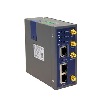 Industrial 4G LTE OpenWrt Router Programmable, Dual SIM, 3 Ethernet Ports, 802.11 b/g/n WiFi 300 Mbps