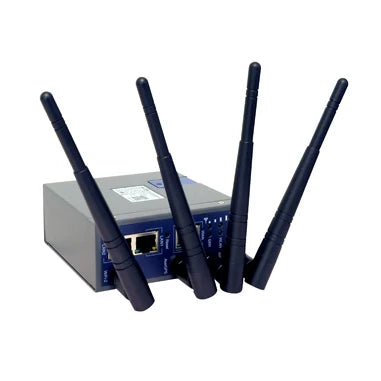 Industrial 4G LTE OpenWrt Router Programmable, Dual SIM, 3 Ethernet Ports, 802.11 b/g/n WiFi 300 Mbps