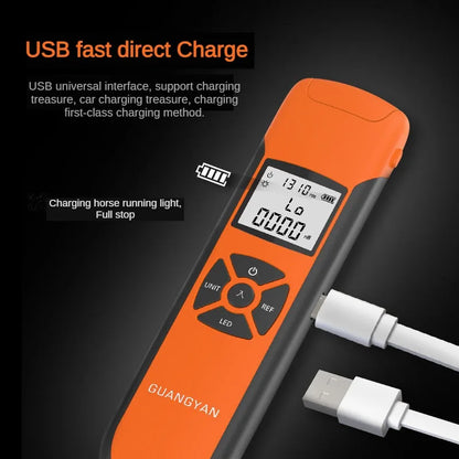 Mini G10 FC SC ST  power meter fiber optic Tools Rechargeable OPM FTTX Charge  WiFi network optical power meter