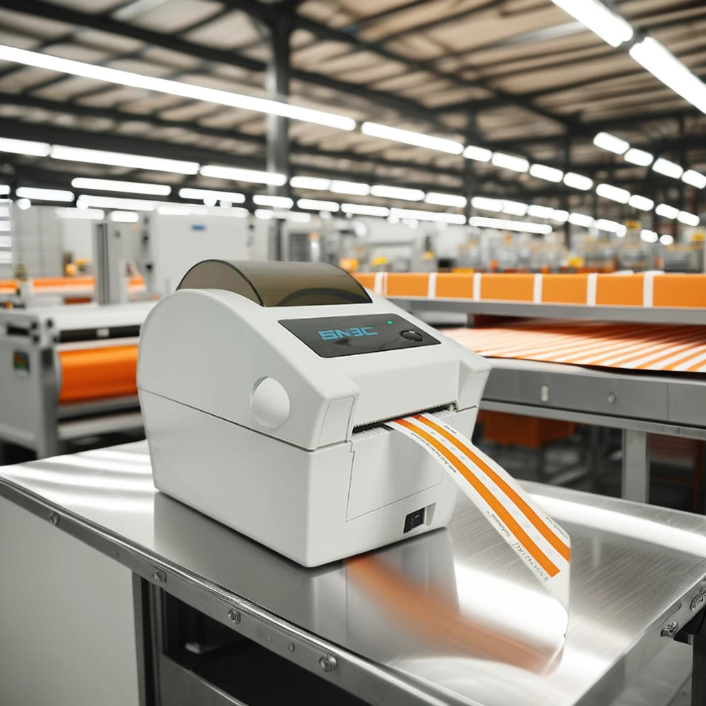 Snbc BTP-L520 Thermal Transfer Barcode Printer for Health Wristband Adhesive Shipping Label Printer Label Writer