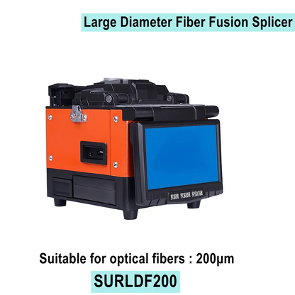Precision Small Diameter High Power Laser Fiber Fusion Splicer 30 50 60 80 Um  Large Core 125 200 400 600 Um Splicing Machine