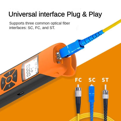 Mini G10 FC SC ST  power meter fiber optic Tools Rechargeable OPM FTTX Charge  WiFi network optical power meter