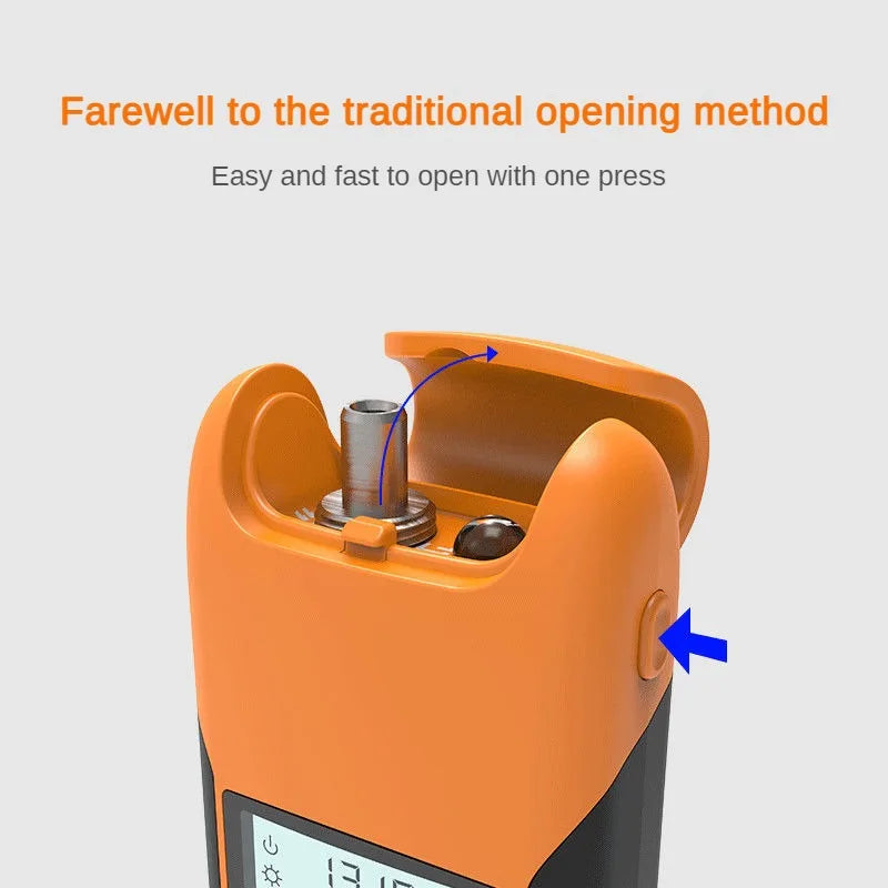 Mini G10 FC SC ST  power meter fiber optic Tools Rechargeable OPM FTTX Charge  WiFi network optical power meter