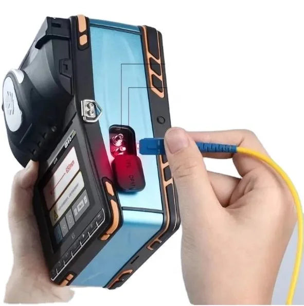 K5 fusion Splicer 6 Motor Core Alignment Mini Splicing Machine Optical Fiber Ftth Welding Equipment for Telecom
