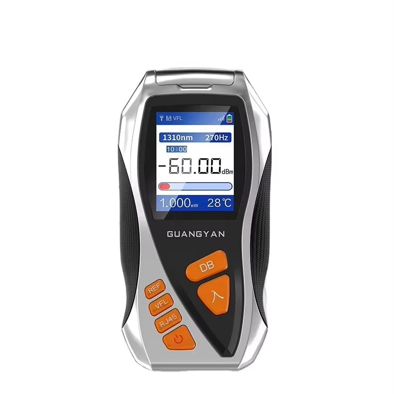 Y9 optical fiber meter new 4 In 1 fiber optic equipment VFL 1mW Rj45 Cable Tester all-in-one Mini OPM ftth