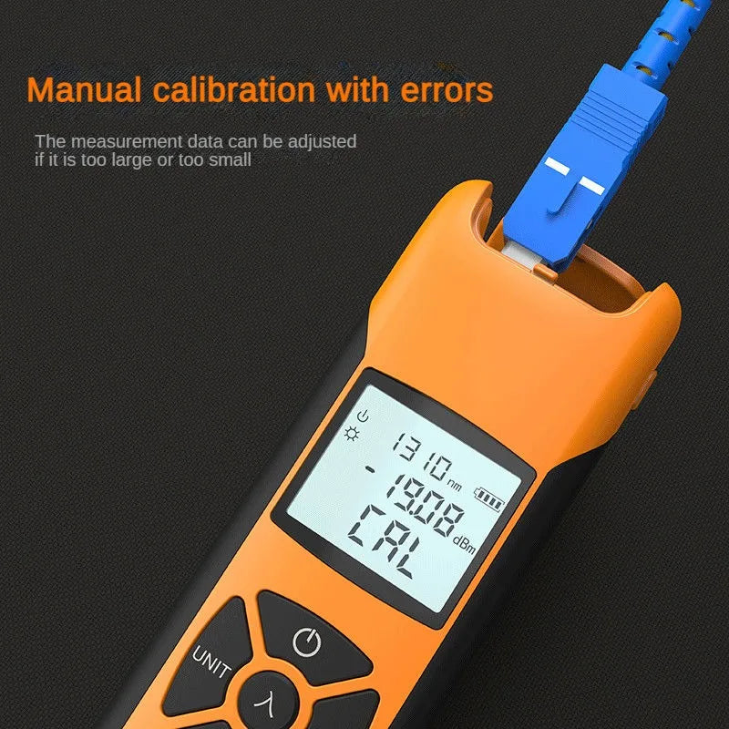 Mini G10 FC SC ST  power meter fiber optic Tools Rechargeable OPM FTTX Charge  WiFi network optical power meter