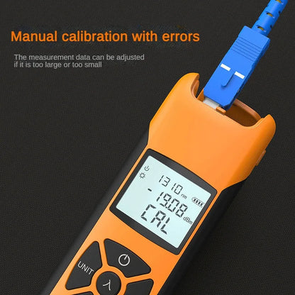 Mini G10 FC SC ST  power meter fiber optic Tools Rechargeable OPM FTTX Charge  WiFi network optical power meter