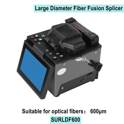 Precision Small Diameter High Power Laser Fiber Fusion Splicer 30 50 60 80 Um  Large Core 125 200 400 600 Um Splicing Machine
