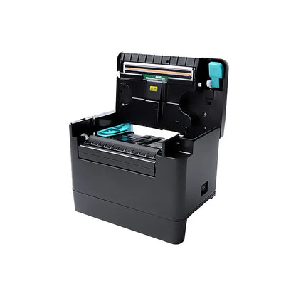 SNBC BTP-K716 Desktop Thermal Label Printer 4x6 USB Express Waybill Shipping Industrial Black White 203 DPI Roll Paper Used