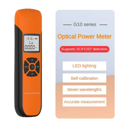 Mini G10 FC SC ST  power meter fiber optic Tools Rechargeable OPM FTTX Charge  WiFi network optical power meter